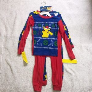 Pokemon Cotton Sleepwear Sets Christmas